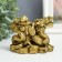 NECSK Polystone for bronze "Hothey on the dragon" 6x9.5x7 cm