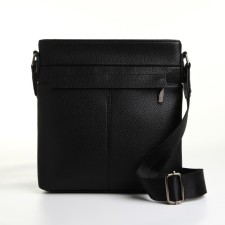 Male bag, black color