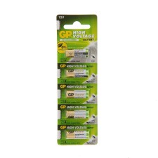 Alkalin battery GP Mercury Free, A23 (23AF, V23GA, MN21) -5bl, 12V, blister, 5 pcs.