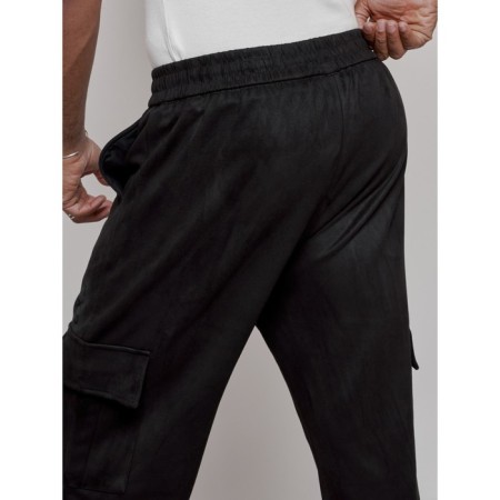 Joggers are sports male, size 50, black color-15