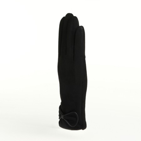 Gloves are female, dimensionless, without insulation, black color-1