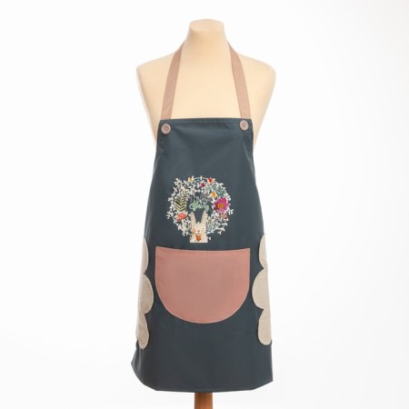 Apron Dolyana "Spring", 70*65 cm, 100% p/e-1