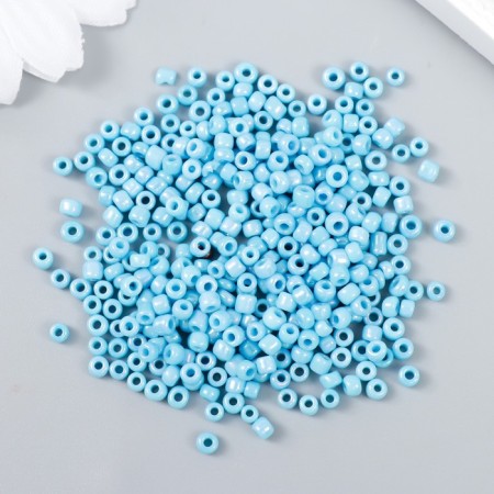 Beads "Zlatka" 08/0, 3 mm, 10 g 0403 Blue-1