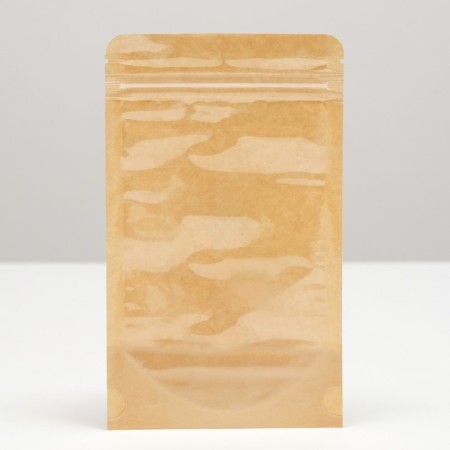 Zip-Lock package Crafts with a transparent wall 12 x 20 + 4 cm-2