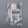 Board with pomp, 300 ml, white/transparent color