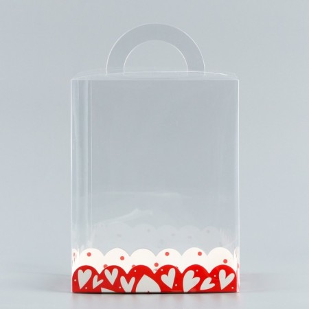 Confectionery box, chest, packaging, “Favorite heart”, 14 x 14 x 18 cm-4