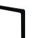 Frame with an integrated T-holder PFT-A4, black color