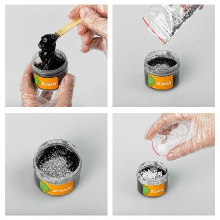 Slime set "Slime Party. Dark Girl "-2