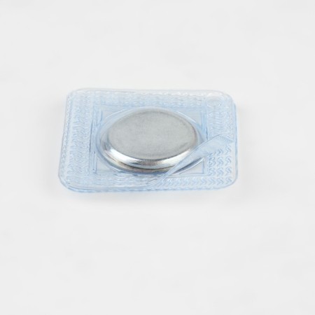 Magnetic, secret button, d = 20 mm, silver color-1