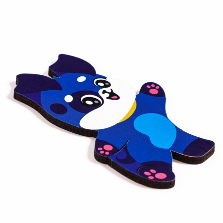 Wooden puzzle for children "dogs"-4