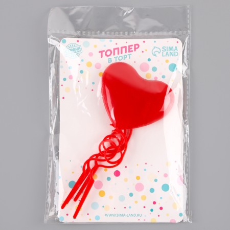 Set for decorating "heart", red color-4