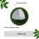 Moss Artificial "Stones", set of 8 pcs., Greengo