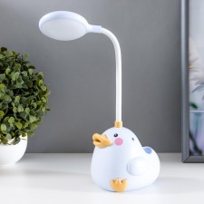 Lala table lamp LED 3W battery Blue 9.5x11x33 cm Risalux