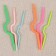 A set of auxiliary knitting needles, d = 3/4/5 mm, 3 pcs, color mix
