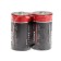 Salt battery Mirex, D, R20-2S, 1.5V, spike, 2 pcs.