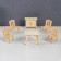 3D model of wooden miracle-brown "Living room"
