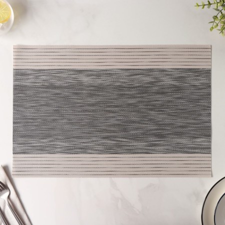 Serving napkin on the Cosmos table, 45 × 30 cm, gray color-4