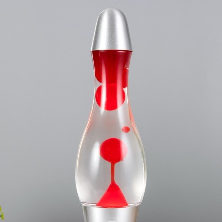 Lava lamp "drop" E14 h = 38 cm lilac-1