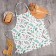 Apron "Ethel" Leaves 60x70cm, 100% cotton, reps 210 g/m2