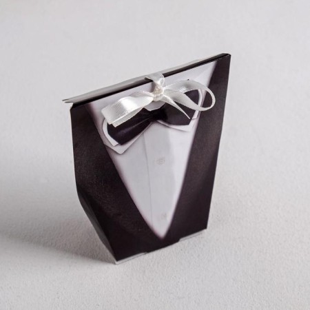 Bonbonniere box, gift packaging, “for it”, 8 x 10 x 3 cm-2