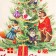 Ethel towel Noble Christmas 40x73cm, 100% HL, sarzha 190 g/m2