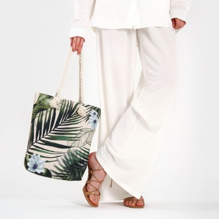 Bag Women's Beach "Plant", 35x40 cm-8
