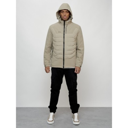 Male spring jacket, size 58, light green color-4