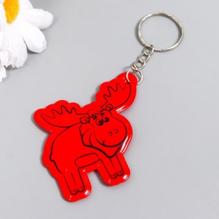 Fleet plastic reflective "elk" 4.5x5.5 cm-2