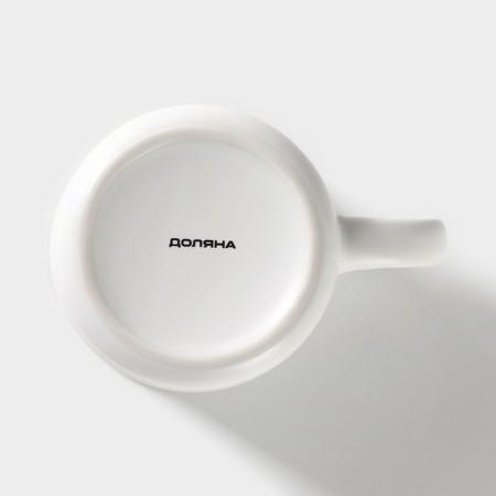 Porcelain share mug "Secret Life", 360 ml, white color-3