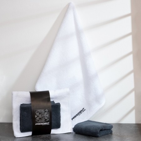 Set of towels Putin Team (50*90 cm, 30*60 cm) type 1, 100% HL, 420 g/m2-1