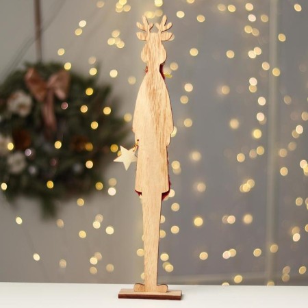 New Year's decor "Tall" 8 × 4 × 39 cm, red-2