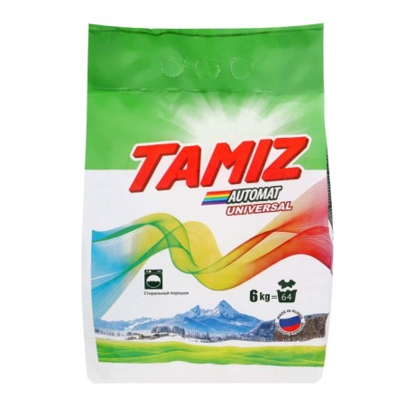 Tamiz washing powder for automatic washing, universal, 6 kg