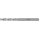 Bison drill, steel P6M5, cylindrical shank, 2.5 x 57 mm, class A