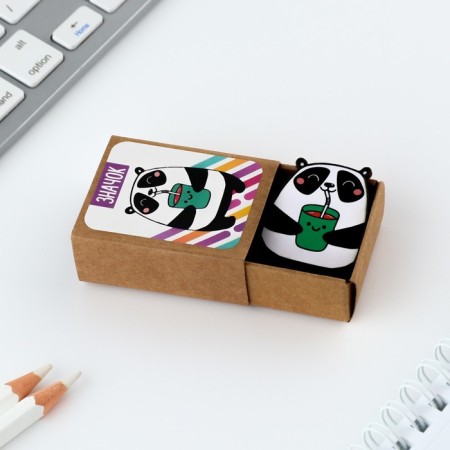 Icon in the box "Panda" 5 x 4 cm