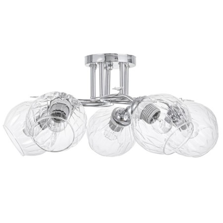 Closure ceiling deb 5x40W E27 chrome 52x52x22 cm-4