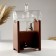 Mini -bar of a barrel, on a stand, 2 people, skeleton - 1300 ml, 330 ml, 10.5 x 23 x 36 cm