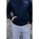 Jumper male ise, size 48, dark blue color