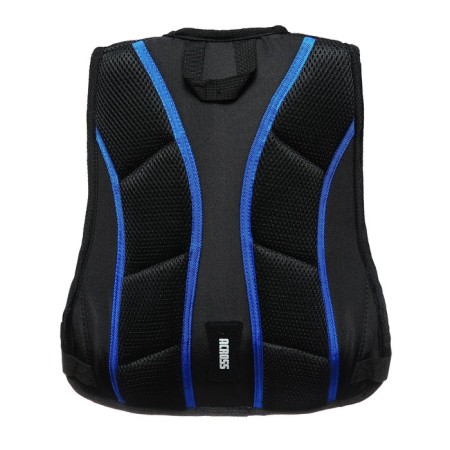 School backpack 40 x 33 x 15 cm, ergonomic back, Across 548, black ACR23-548-6-5