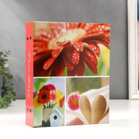 Photo album for 200 photos "Bouquet-2" 10x15 cm mix