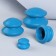 A set of vacuum cans for massage, rubber, d 10/8/6/4 cm, 4 pcs, color blue