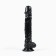 Falloimitator Oka-Khpoki, realist, on suction cup, PVC, 25 x 4 cm, black
