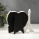 Photo frame plastic 10x10 cm "Eiffel Tower. Love letter" White 16x13 cm