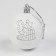 Set for creativity Christmas balls for coloring “Let dreams come true”, set 4 pcs