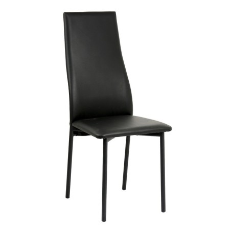 Wave chair black/black