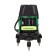 Laser level RGK LP-62G, 30 m, 2 rays, 650 HM, 5/8 ", grade 2
