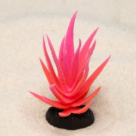 The artificial aquarium, luminous plant, 10 cm, red-1