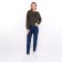 Women's jeans, blue color, size 27
