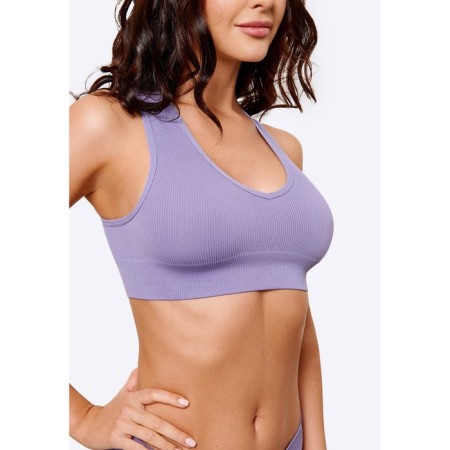 Women's bracket Fancy, size XL, purple color-1