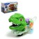 Dinosaur "Tyrannosavr", works on batteries, light, green color