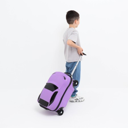 Baby suitcase 34 l (s), lightning department, lilac color-3